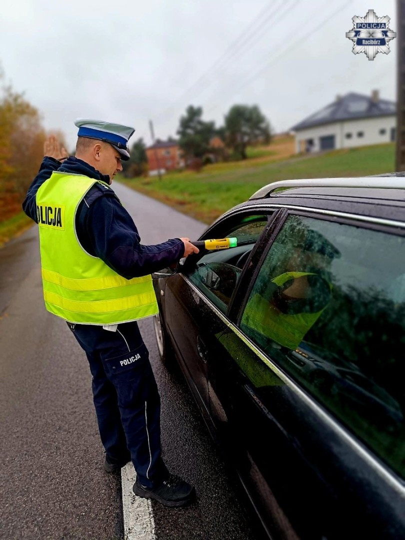 Policyjna akcja Trzeźwość ana drogach powiatu raciborskiego