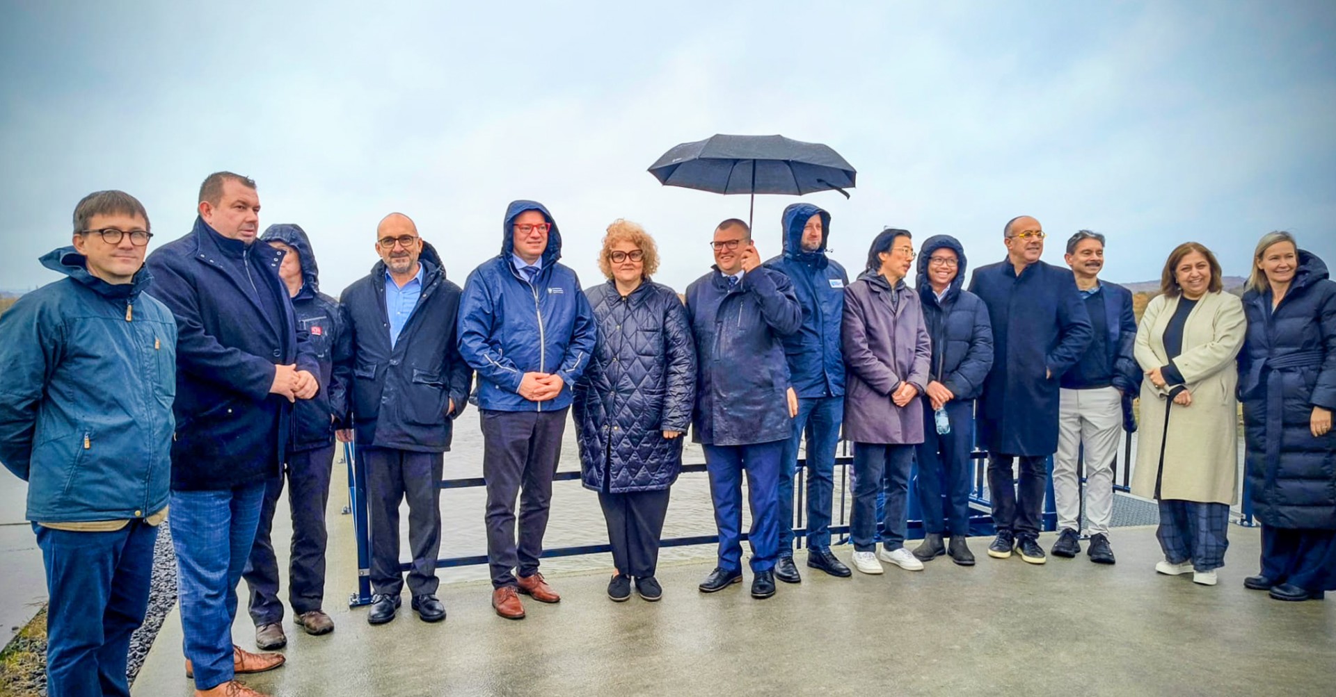 Przedstawiciele Banku Światowego wizytowali zbiornik Racibórz i gościli na Zamku Piastowskim