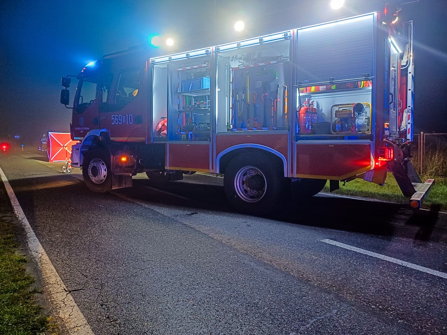 Tragiczny wypadek w Rudach. Nie żyje 41-letni mężczyzna