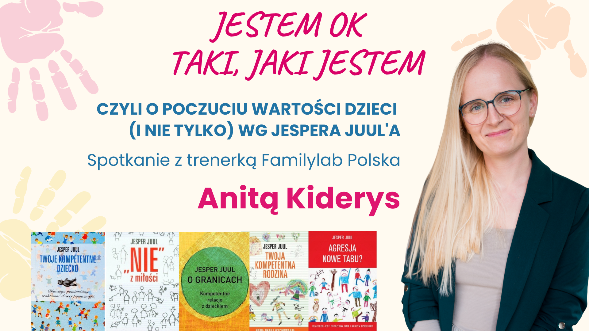 Jestem OK - taki, jaki jestem – spotkanie z Anitą Kiderys w bibliotece [ZAPOWIEDŹ]