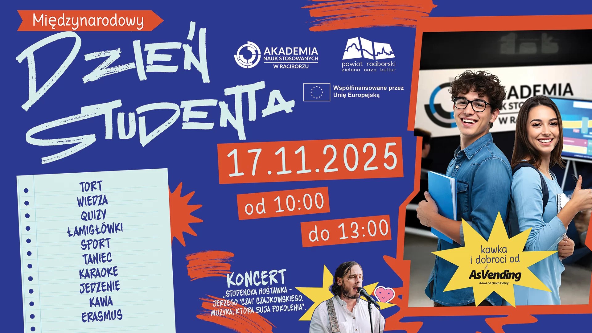 Międzynarodowy Dzień Studenta w Akademii Nauk Stosowanych w Raciborzu
