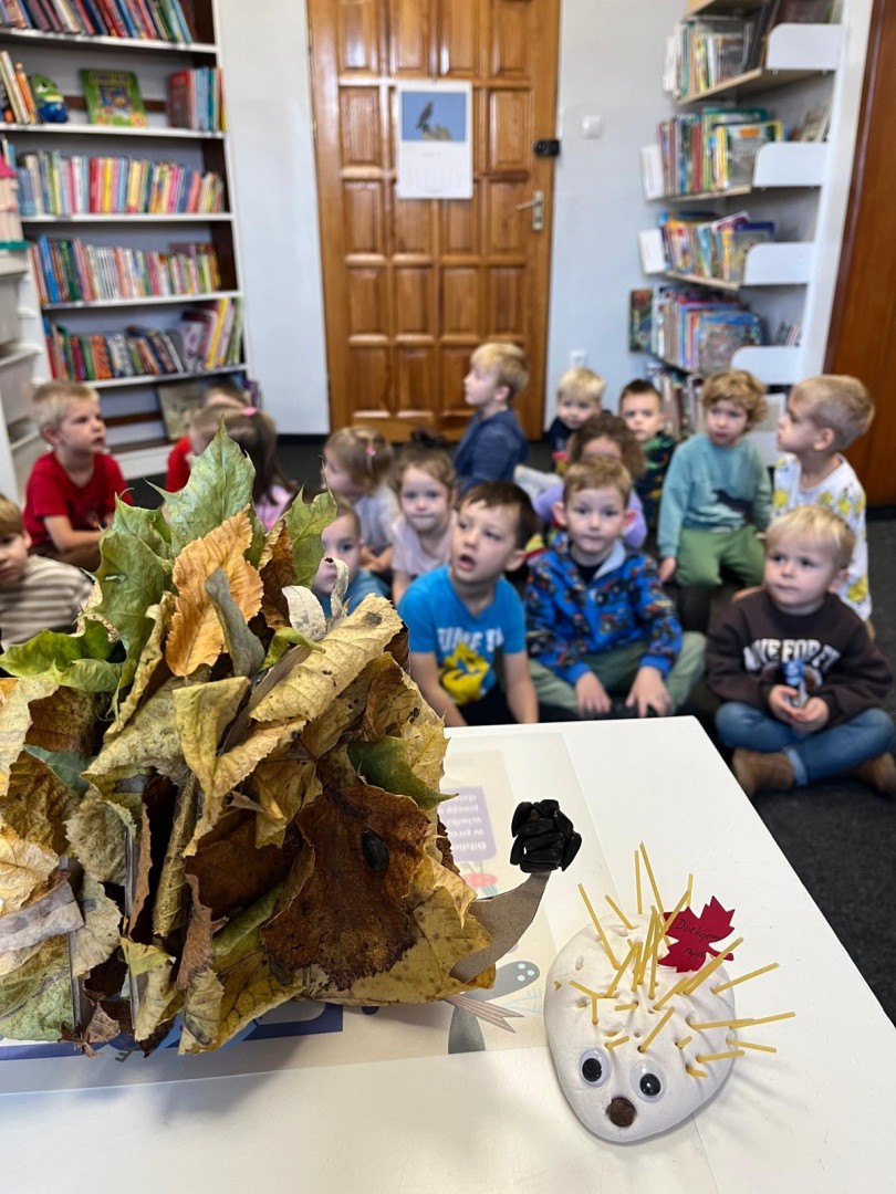 Dzień Jeża w Bibliotece w Rudach