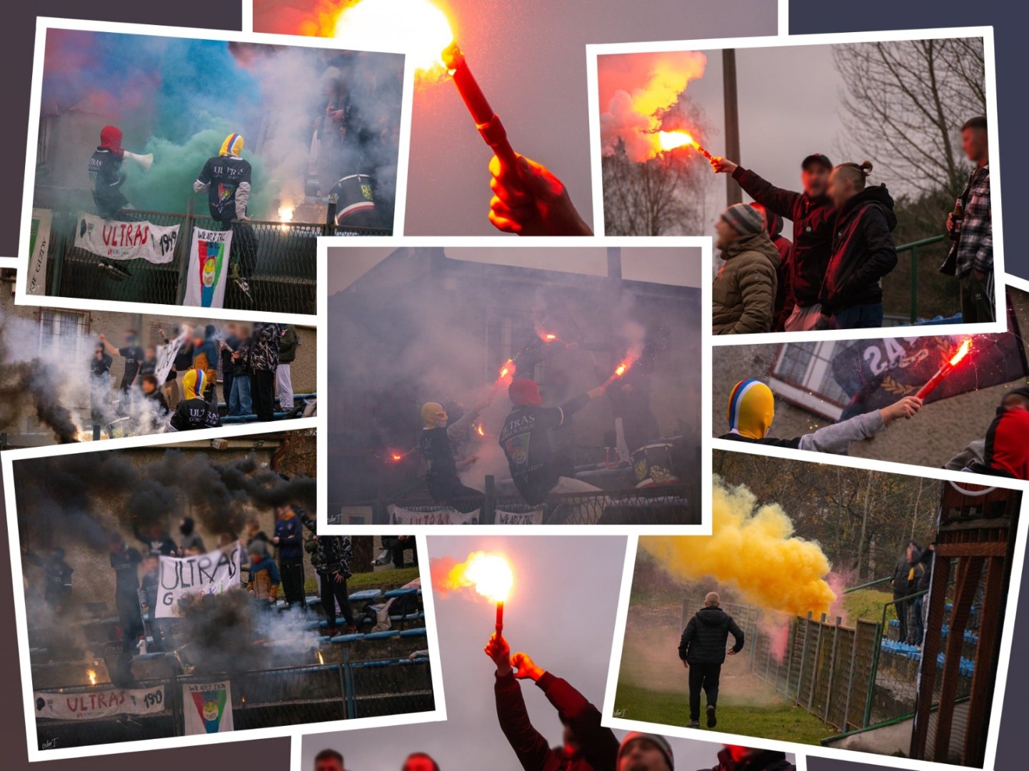 Pięć goli i oprawa rodem z wyższej ligi. Derby w Górkach Śląskich pełne emocji [FOTO]