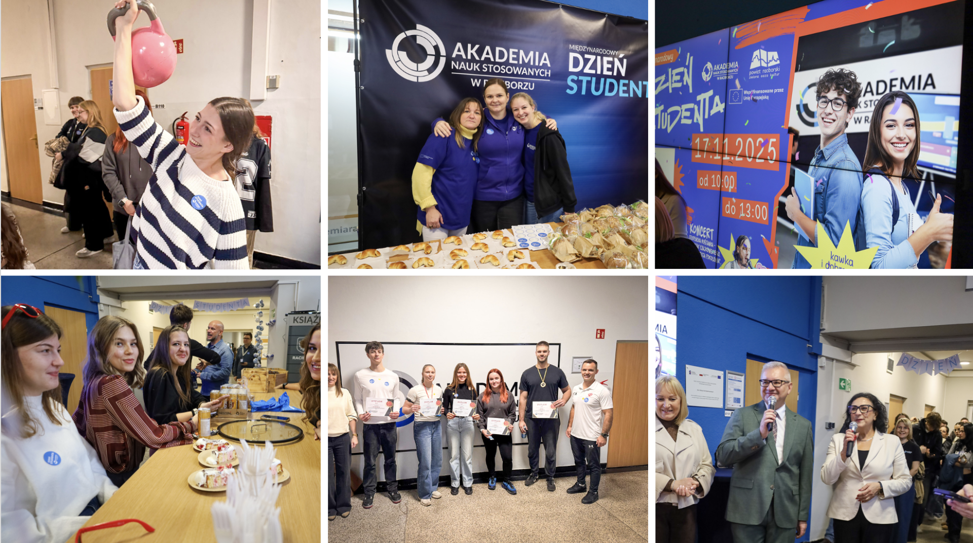 Międzynarodowy Dzień Studenta w raciborskiej ANS. Święto pełne energii, integracji i słodkich atrakcji
