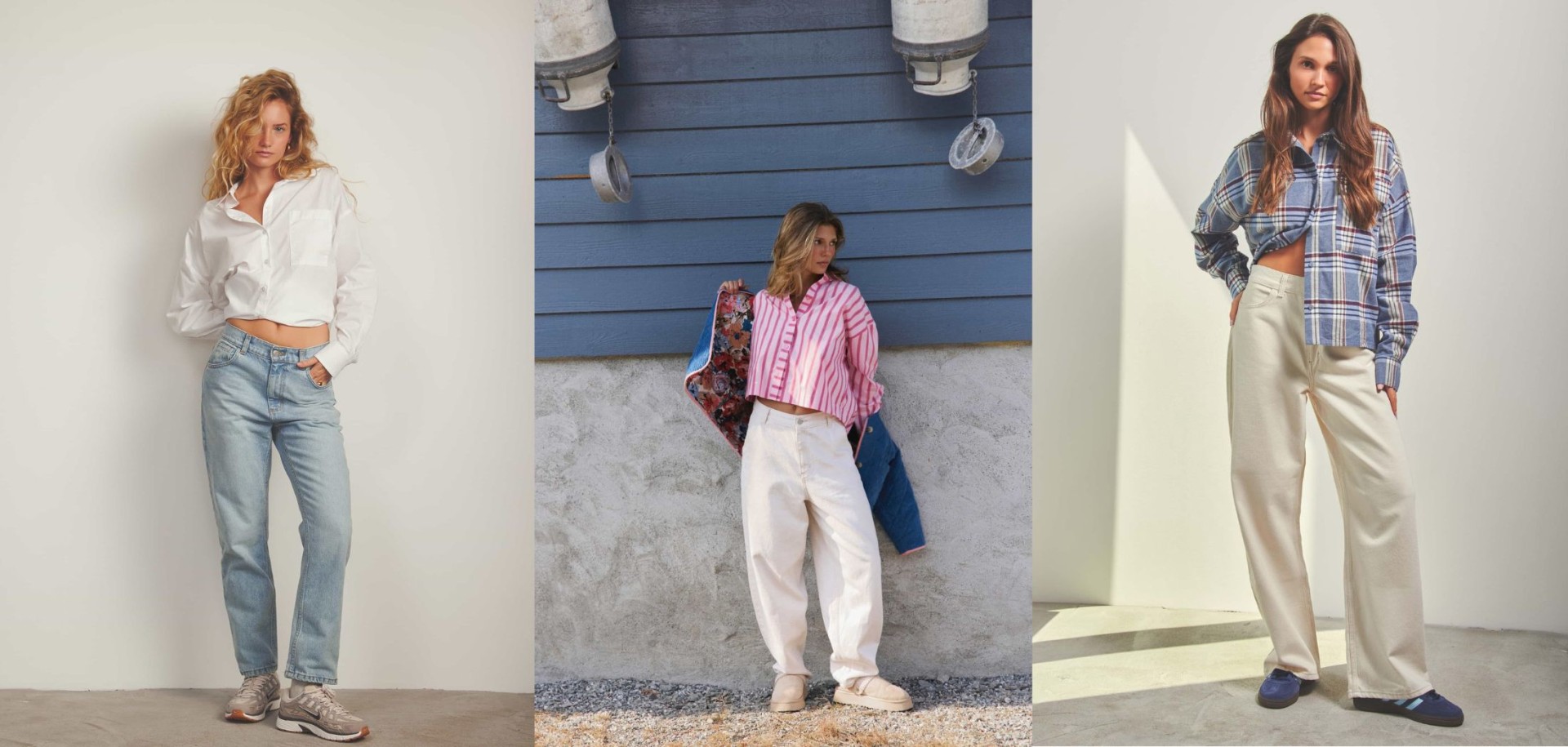 Modowy ratunek na pierwsze dni zimy – jeansy wide leg. Sprawdź, jak je nosić!