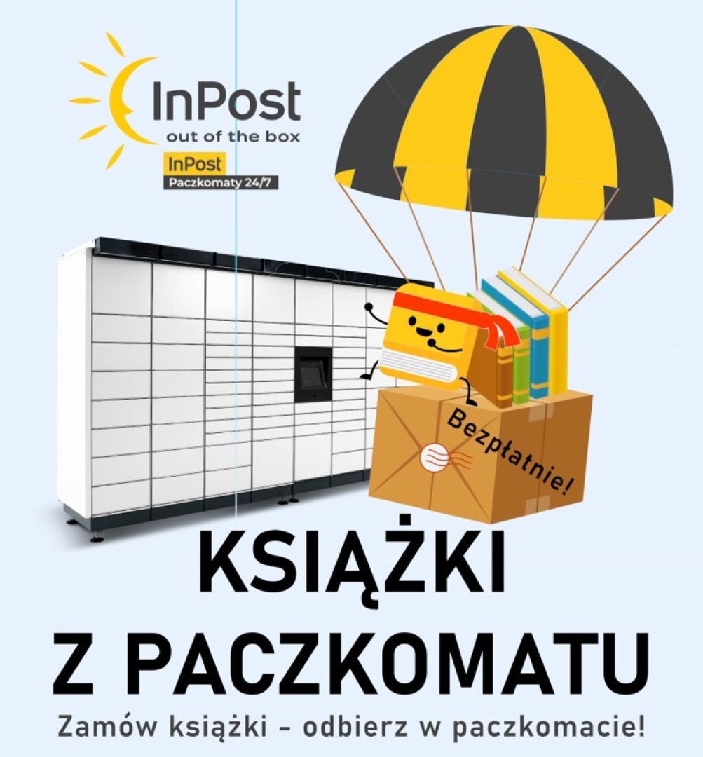 Zamów książkę w bibliotece – odbierz w paczkomacie