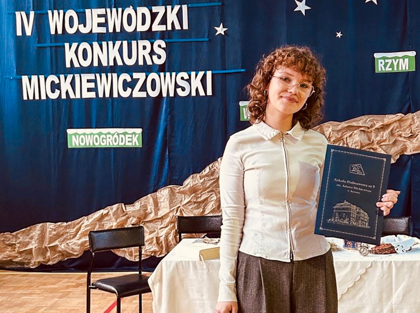 Sukces Doroty Stysiał w Wojewódzkim Konkursie Mickiewiczowskim