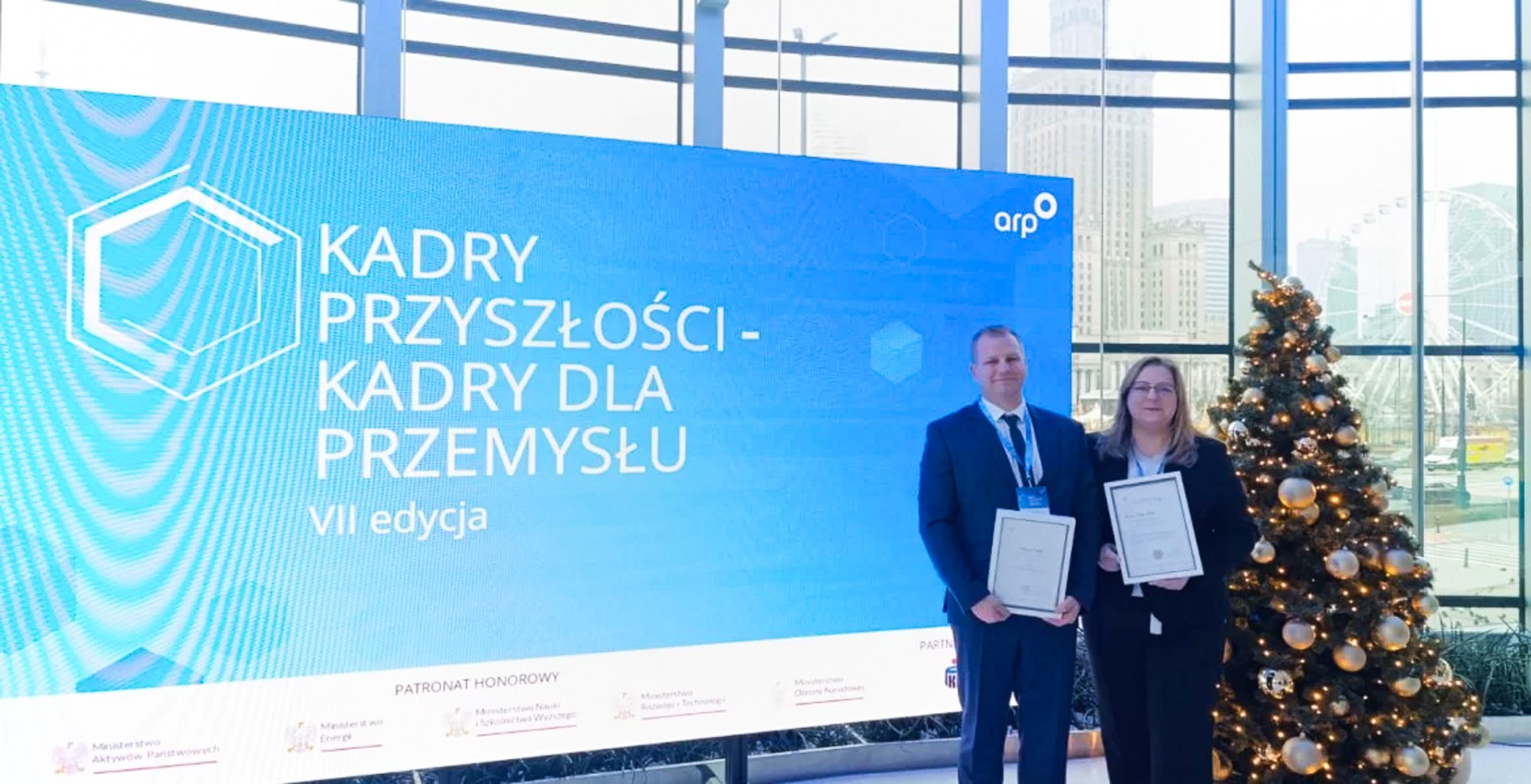 Fabian Duliba z drugą najlepszą pracą inżynierską w Polsce w konkursie ARP