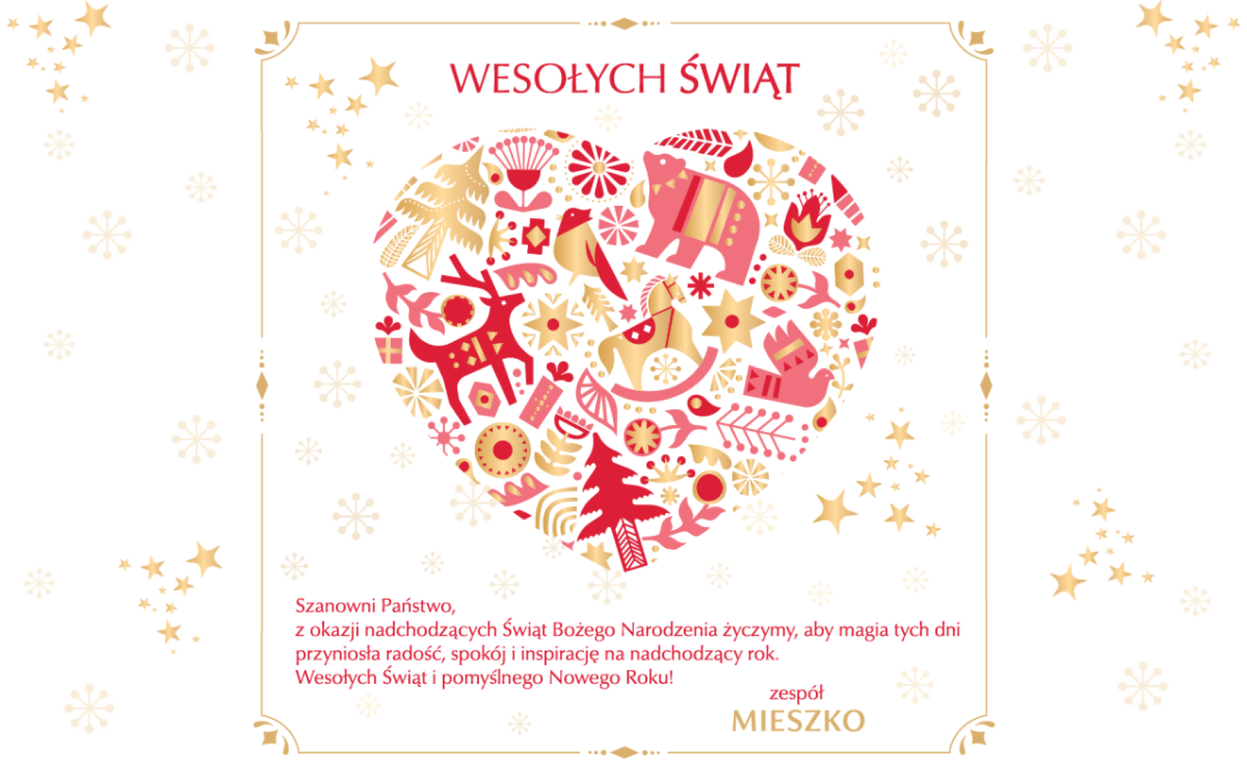 Świąteczne życzenia prosto z Mieszko