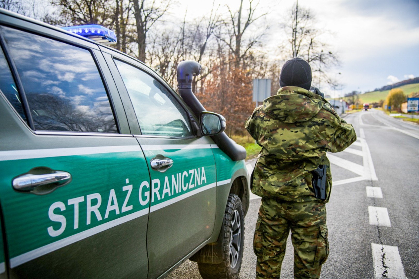 Śląska Straż Graniczna z Raciborza zatrzymała 40 cudzoziemców za nielegalny pobyt