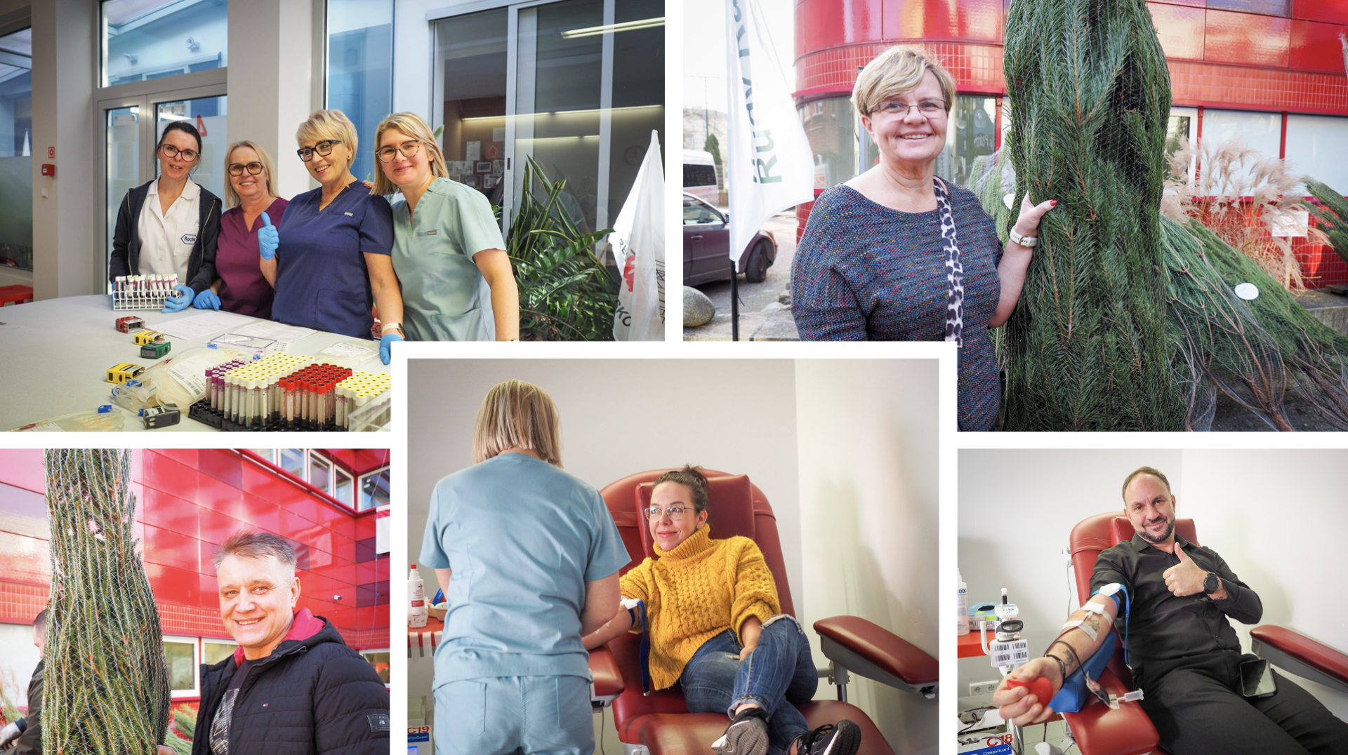 Choinka dla życia także w Raciborzu. Duże zainteresowanie akcją honorowego krwiodawstwa [FOTO i WIDEO]