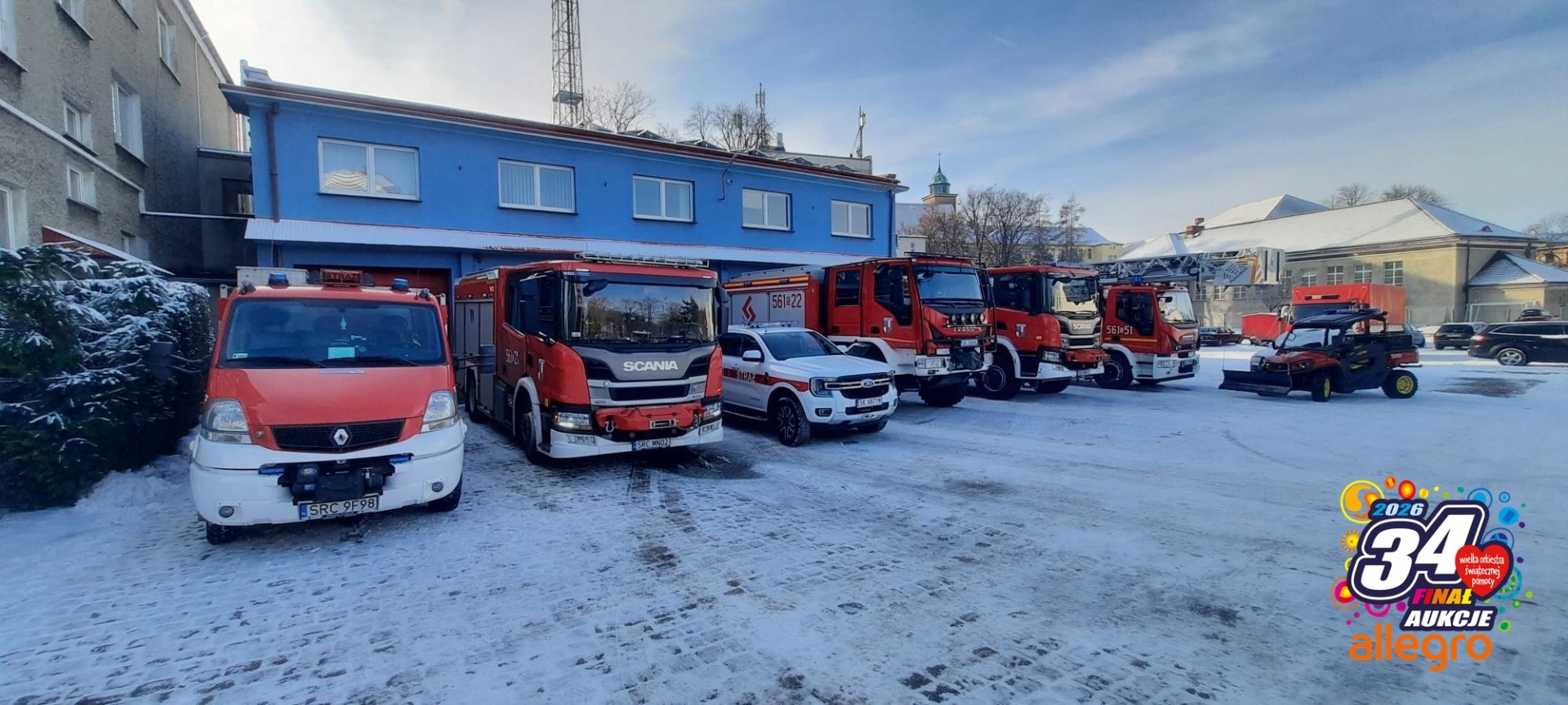 Zostań strażakiem na jeden dzień. Wyjątkowa licytacja raciborskiej PSP na 34. Finał WOŚP