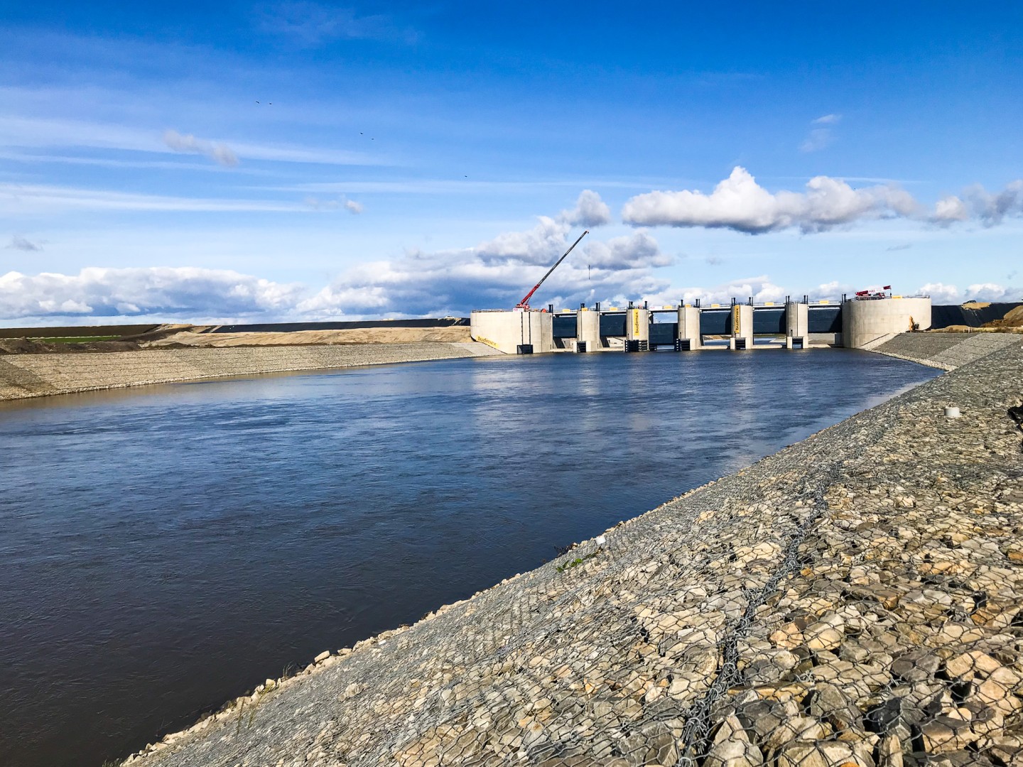 Wody Polskie modernizują system kontrolno-pomiarowy Zbiornika Racibórz Dolny