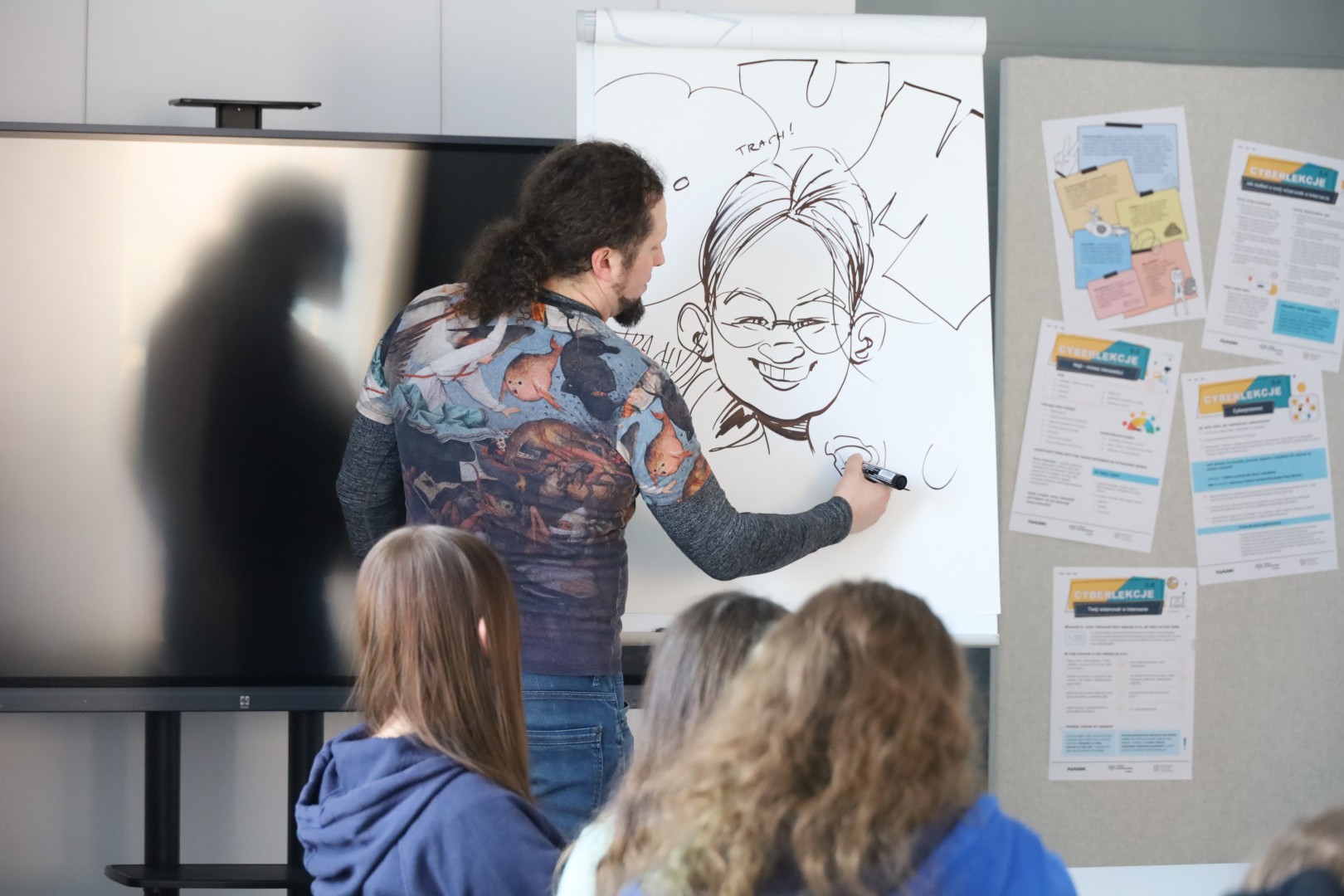 Komiksowe Ferie z Biblioteką na Stacji Młodych