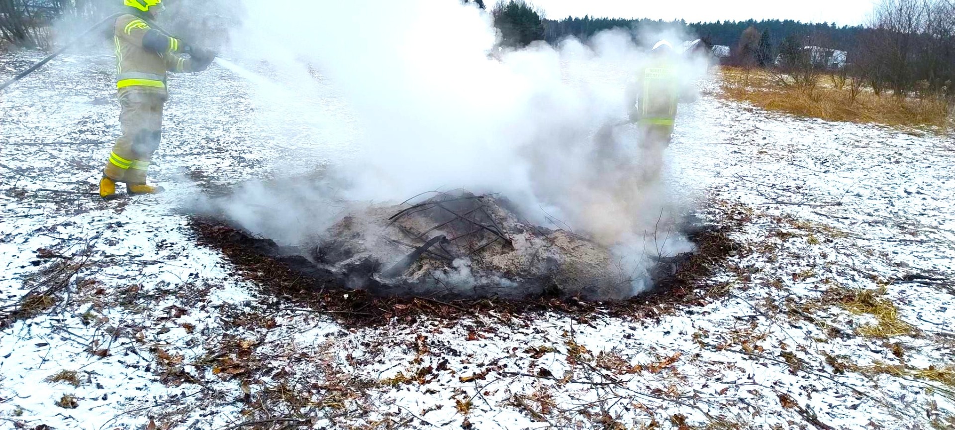 Pożary i pomoc ZRM. Strażacki weekend w pigułce