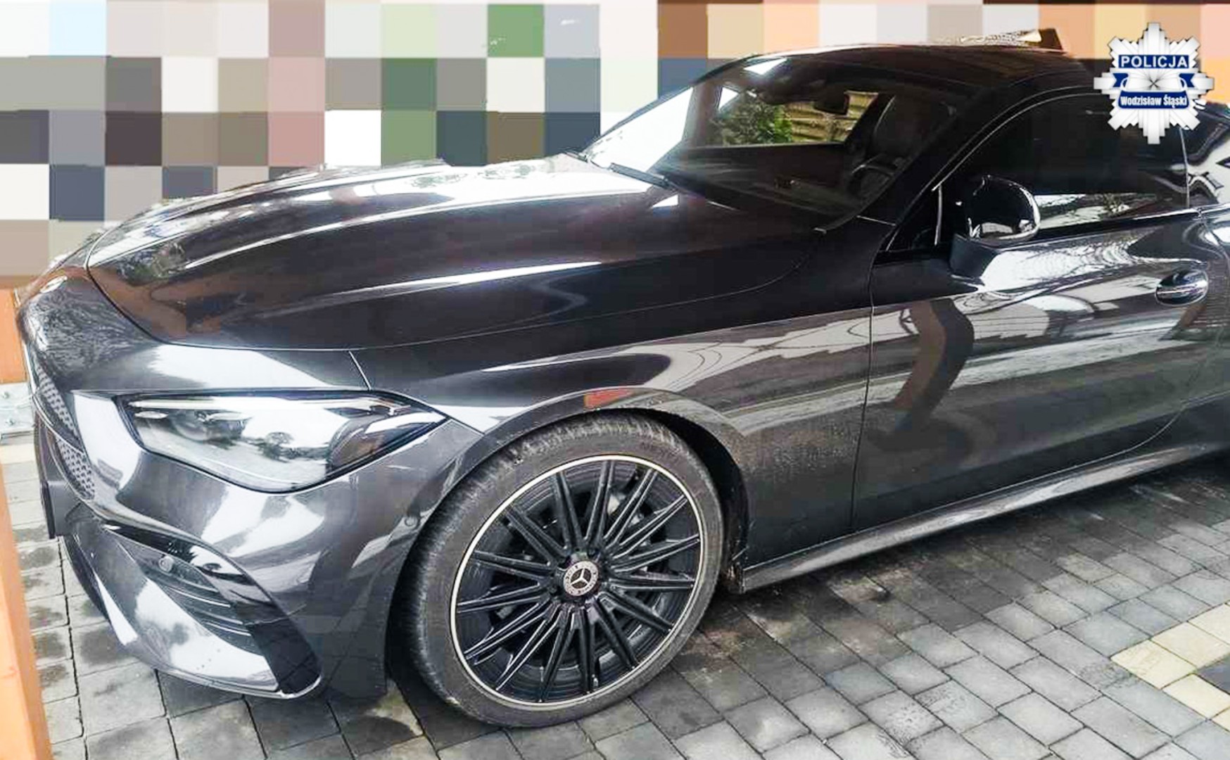 W regionie odzyskano skradzionego Mercedesa wart 300 tys. zł