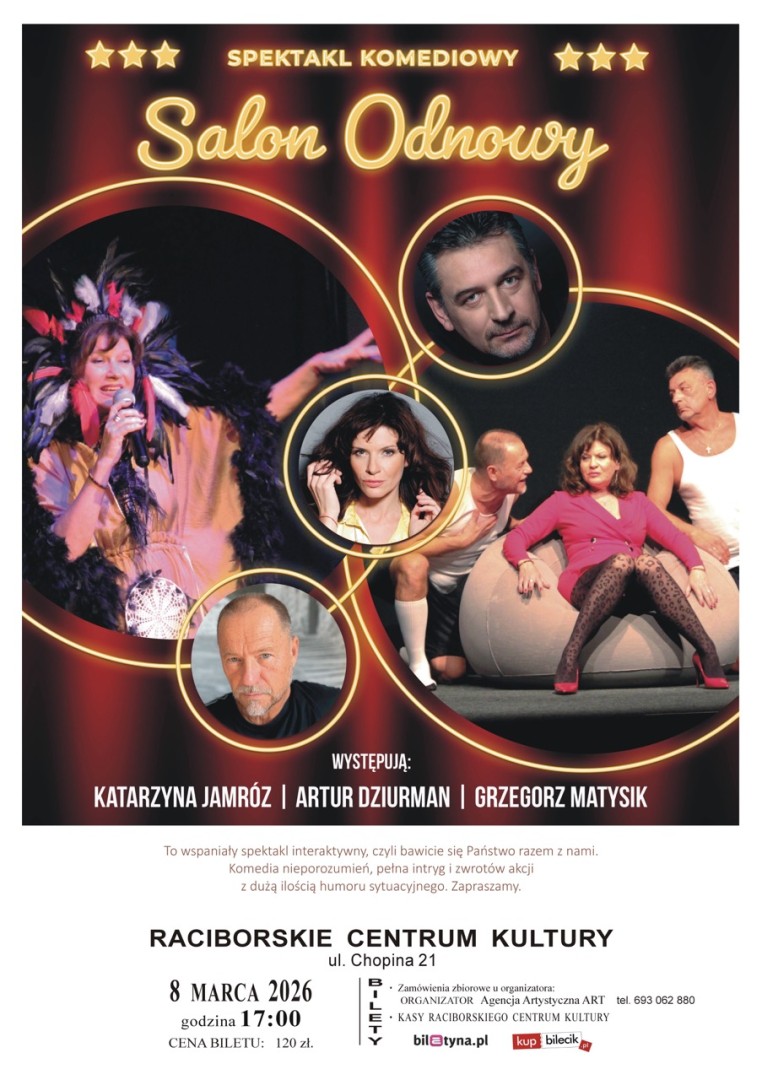 SALON ODNOWY w RCK. Humor, interakcja z widzami i przebojowe piosenki gwarantują 90 minut świetnej zabawy