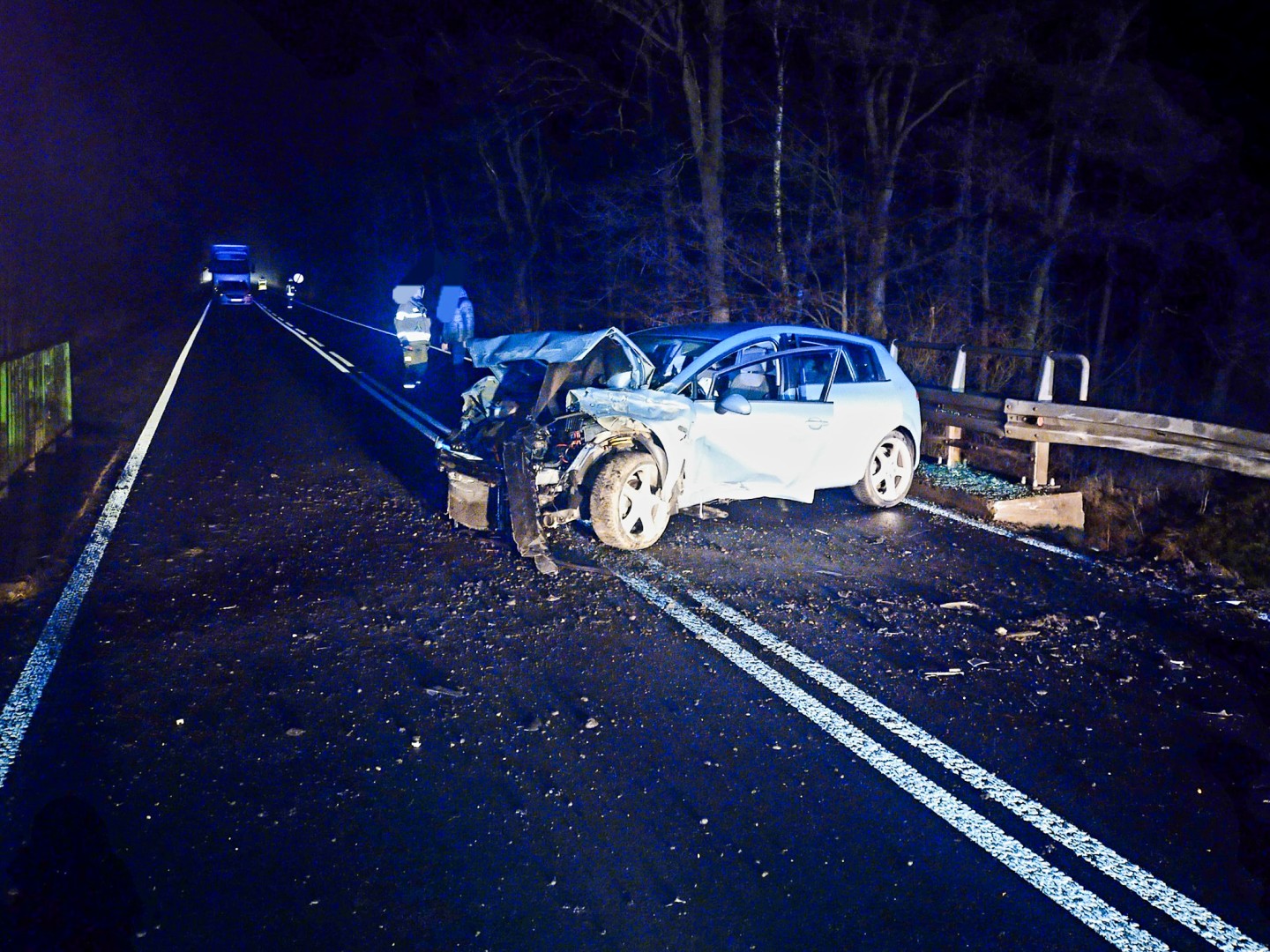 Pijany kierowca seata ukrywał się w zaroślach. Zatrzymanie w Jankowicach