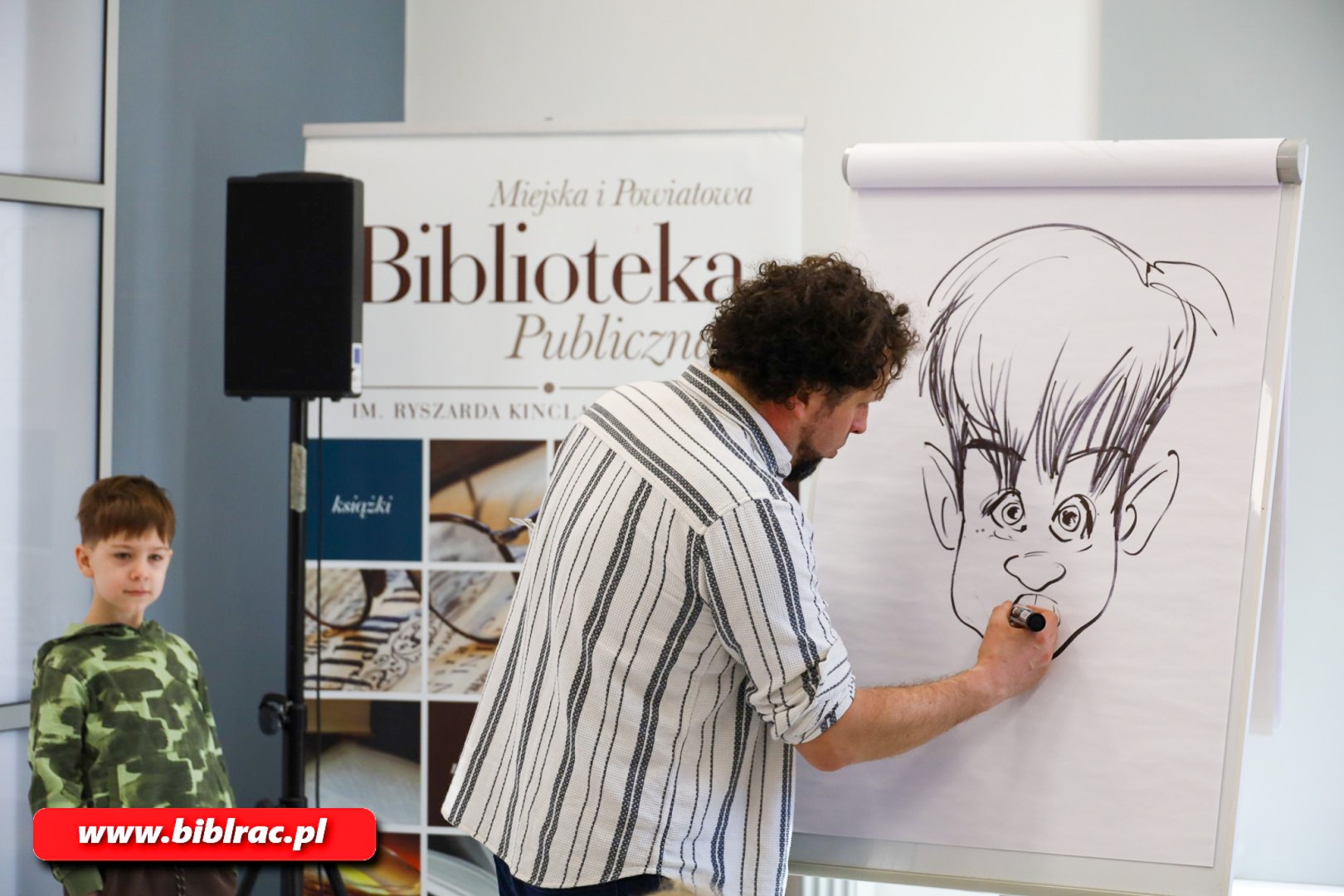 Komiksowe ferie w bibliotece - kreatywne warsztaty z Szymonem Telukiem