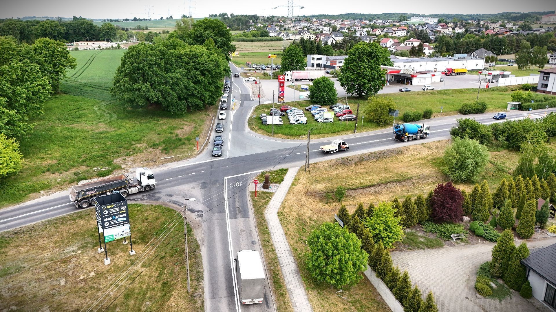 Będzie rondo w Syryni. Niebezpieczne skrzyżowanie przejdzie przebudowę