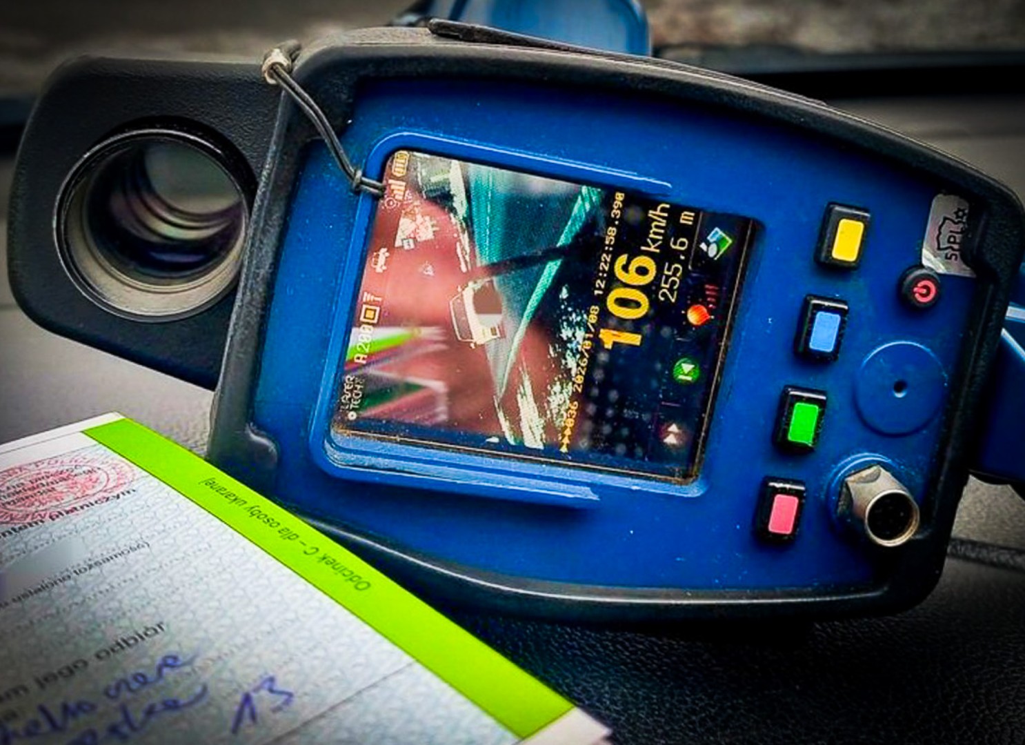 106 km/h w obszarze zabudowanym. 32-latek stracił prawo jazdy