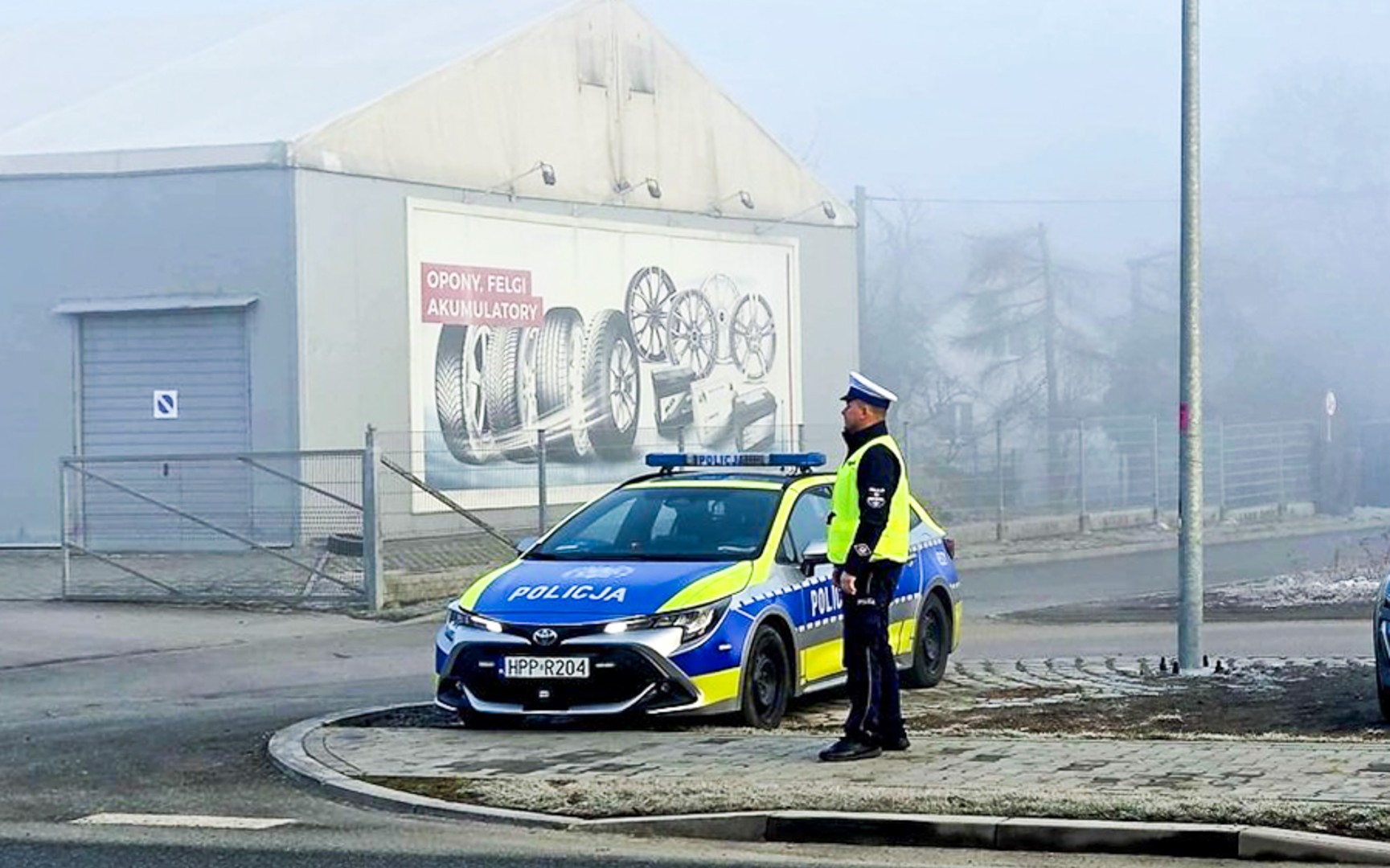 Bezpieczny pieszy: trwa akcja na drogach Powiatu Raciborskiego