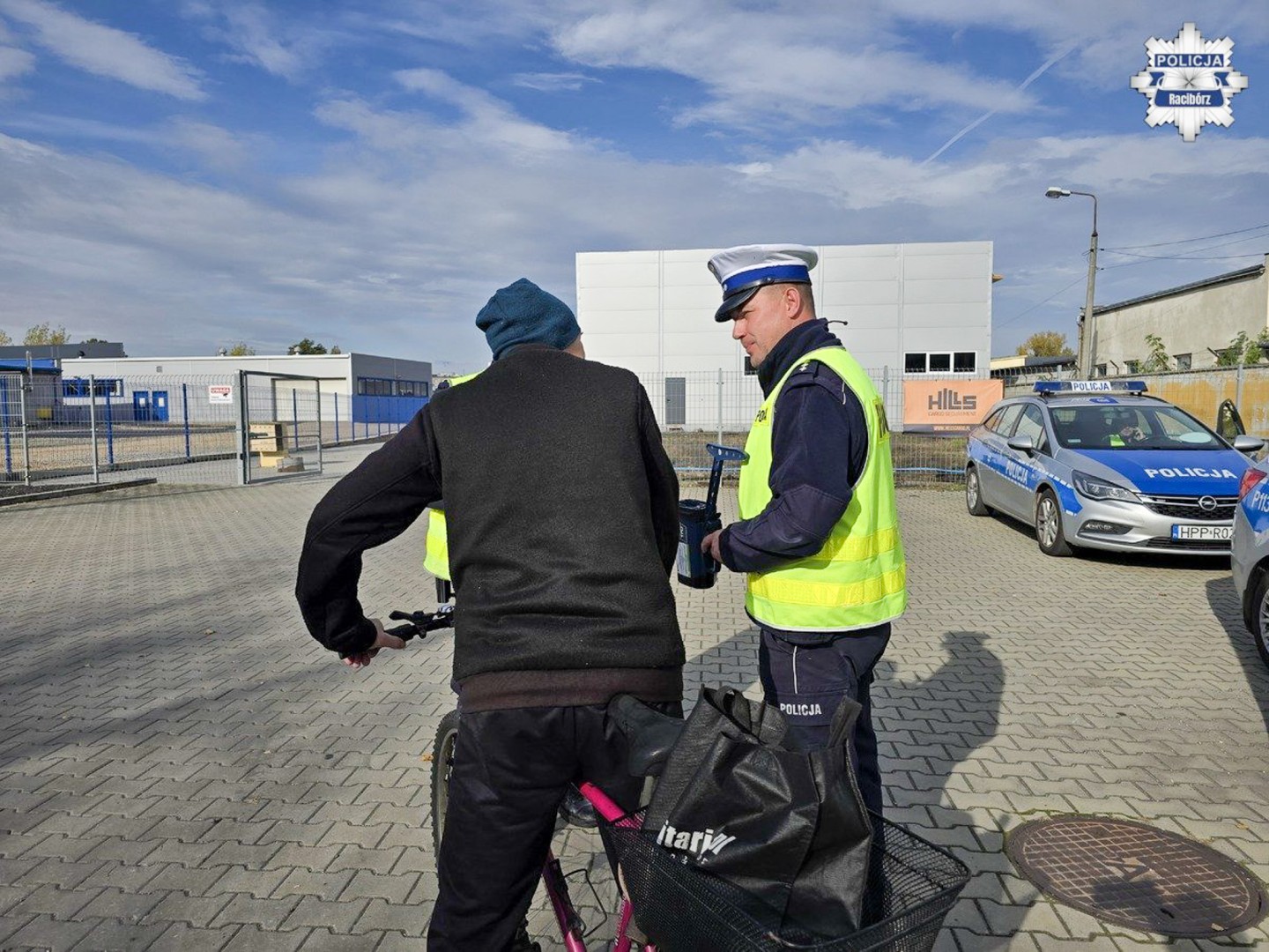 Bezpieczny cyklista – działania raciborskiej policji na rzecz bezpieczeństwa rowerzystów