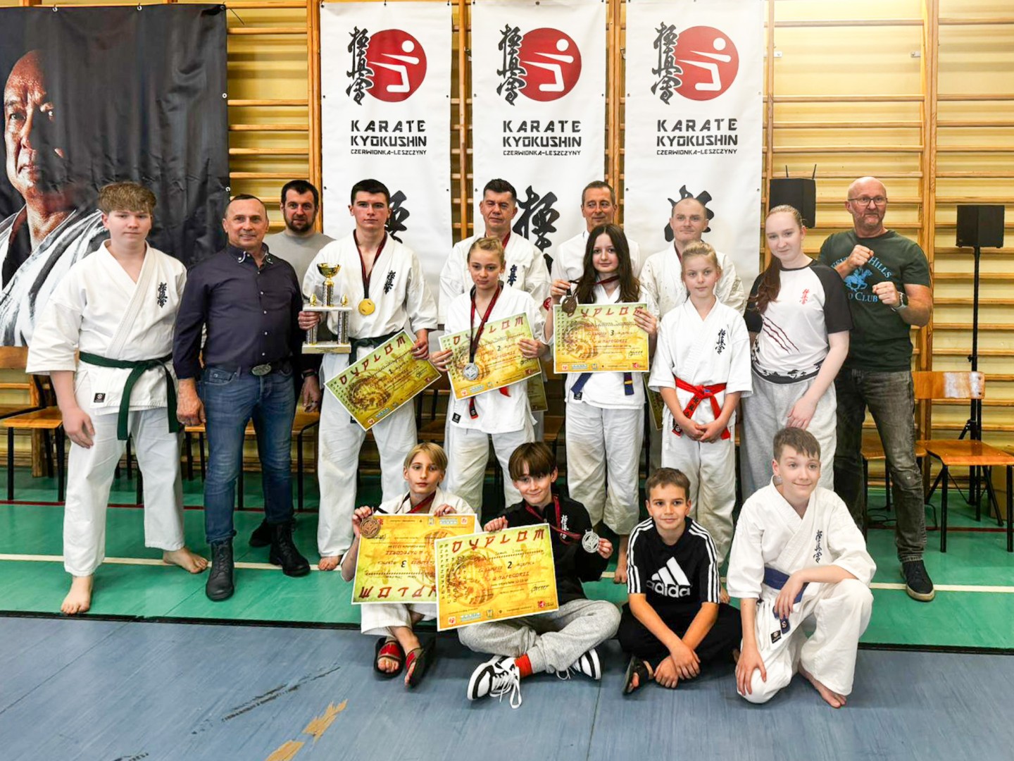 Siedem medali dla Raciborza na Mistrzostwach Makroregionu Śląskiego Karate Kyokushin