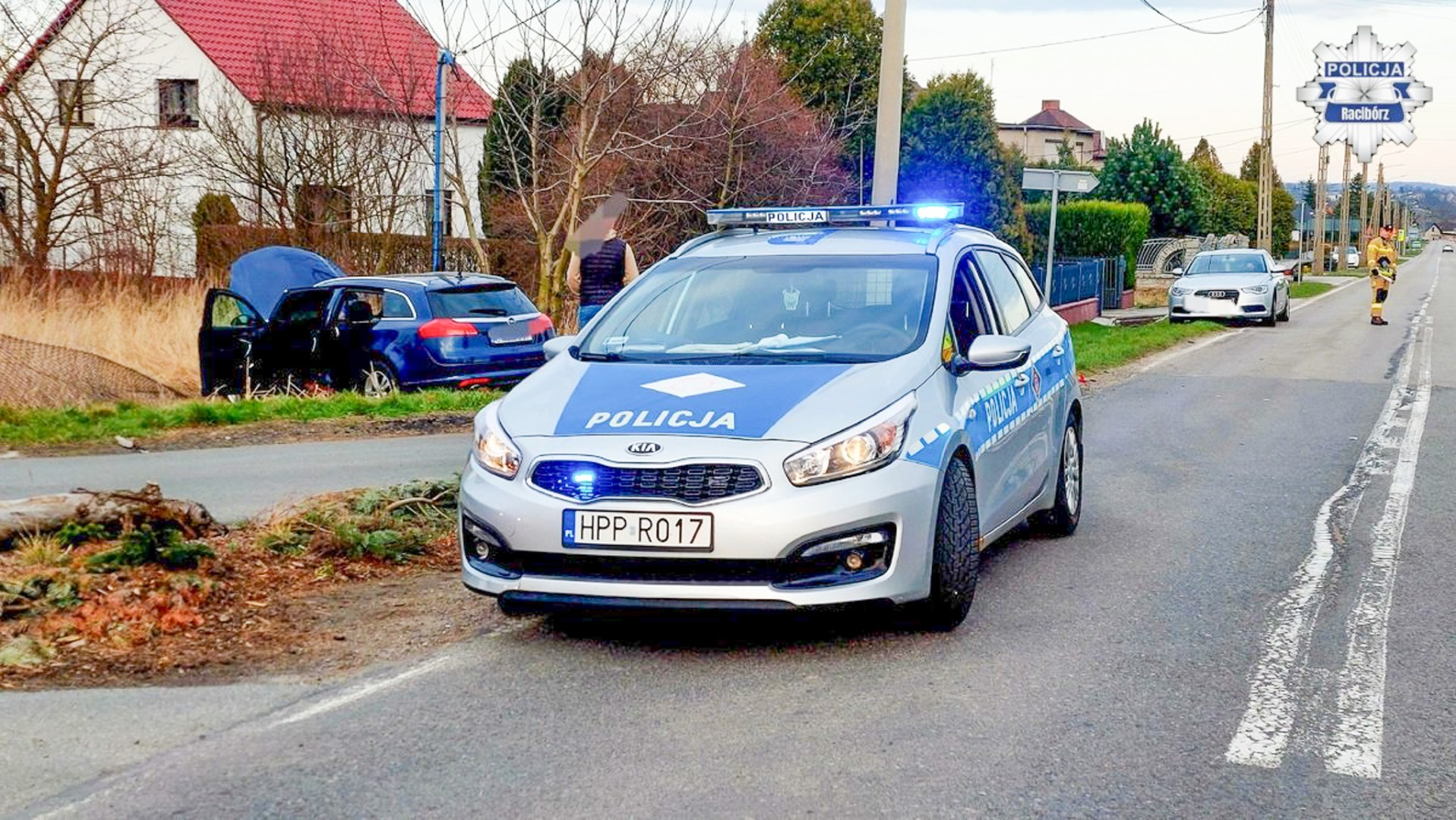 Nietrzeźwy kierowca spowodował kolizję w Samborowicach