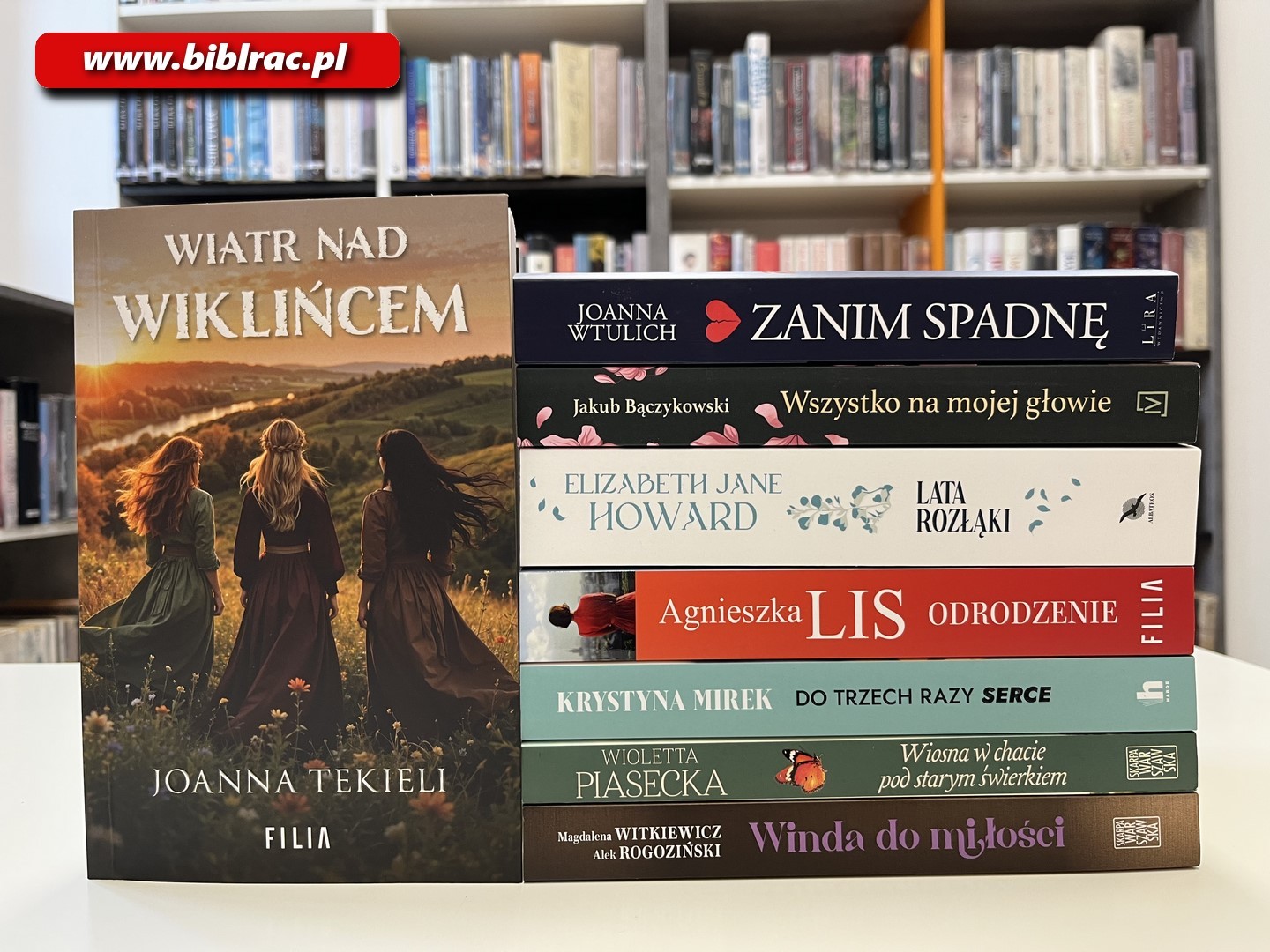 Nowości książkowe w bibliotece