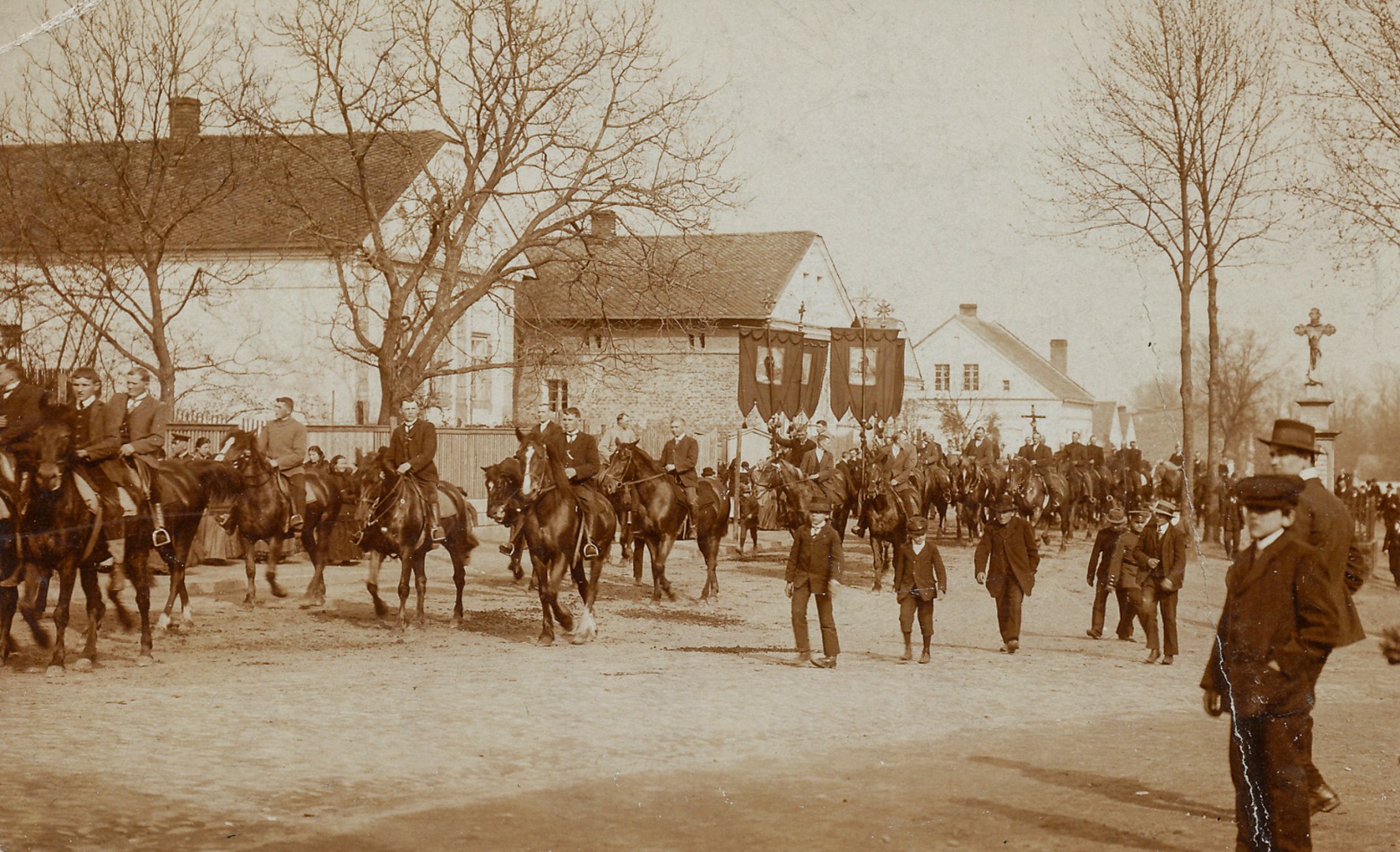 Spotkanie wokół tradycji procesji konnych w Pietrowicach Wielkich