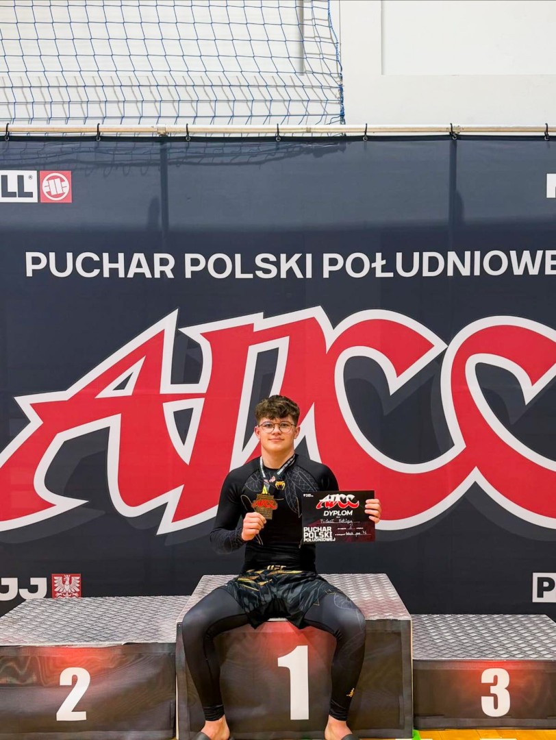 Medalowe zdobycze Łamatora na Pucharze Polski Południowej ADCC