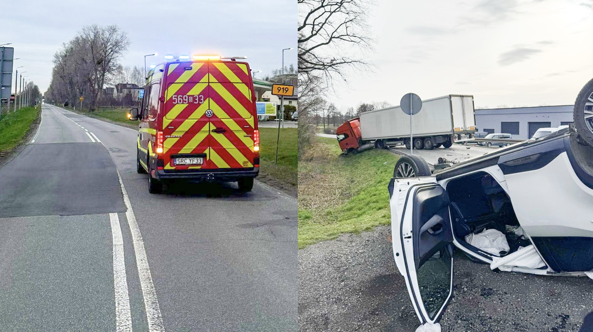 Ignorowane polecenia strażaków na drodze. Wydarzenia w Babicach pokazują poważny problem