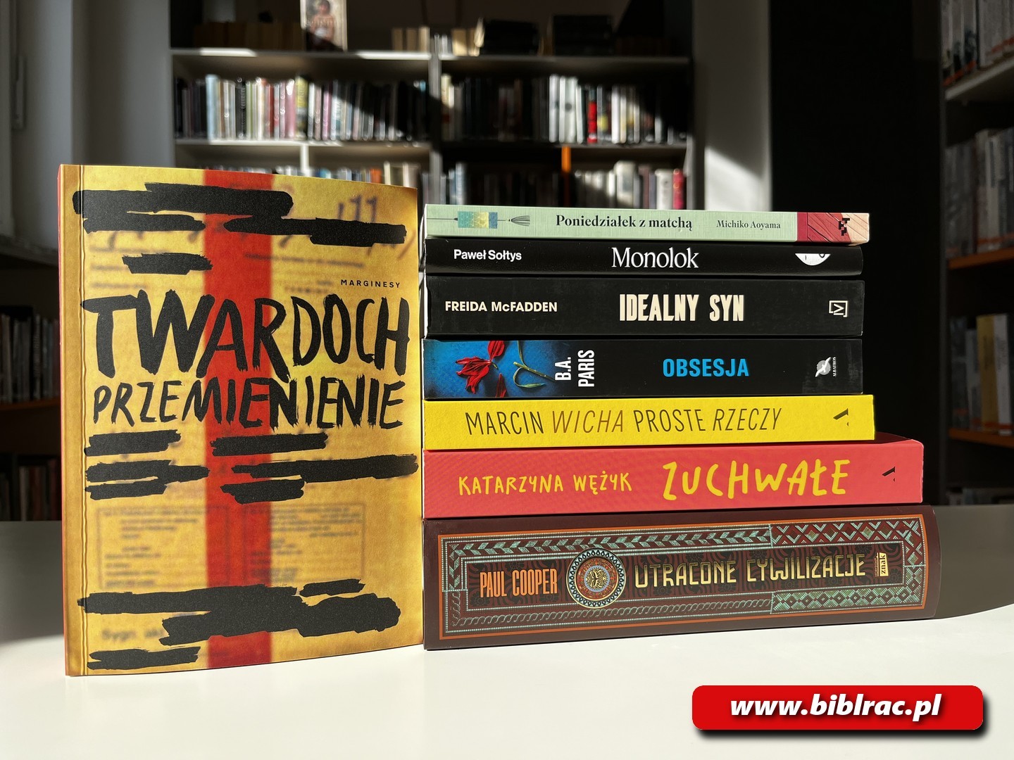 Nowości książkowe w raciborskiej bibliotece