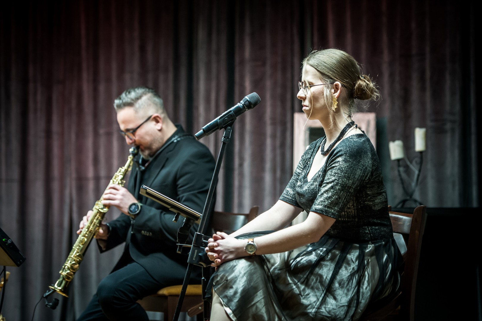 Mroczne historie i muzyka filmowa na Zamku Piastowskim [FOTO i WIDEO]