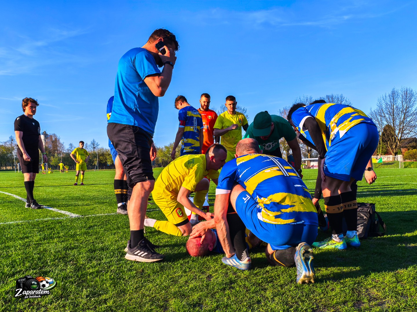 Walczyli dzielnie, przegrali na finiszu. Poważna kontuzja gracza Gamowa [FOTO]