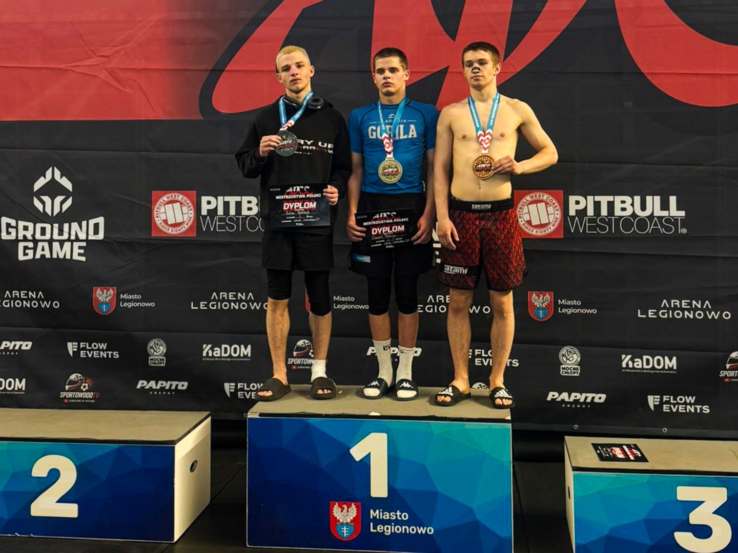 Jakub Bończyk wicemistrzem Polski ADCC wśród seniorów