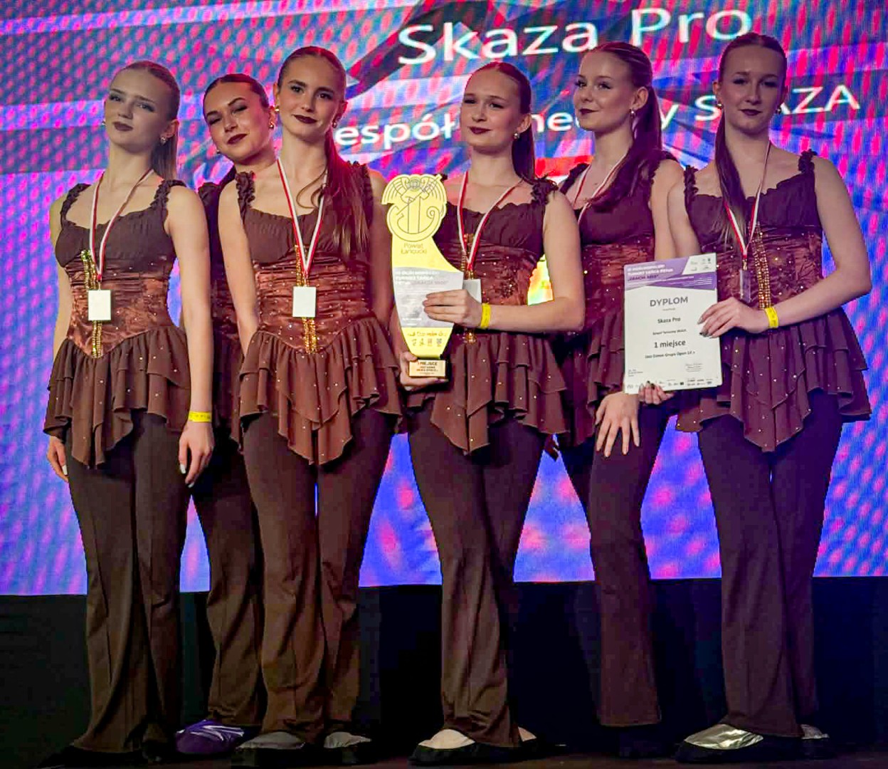 Sukcesy Zespołu Tanecznego SKAZA na ogólnopolskim turnieju w Łańcucie