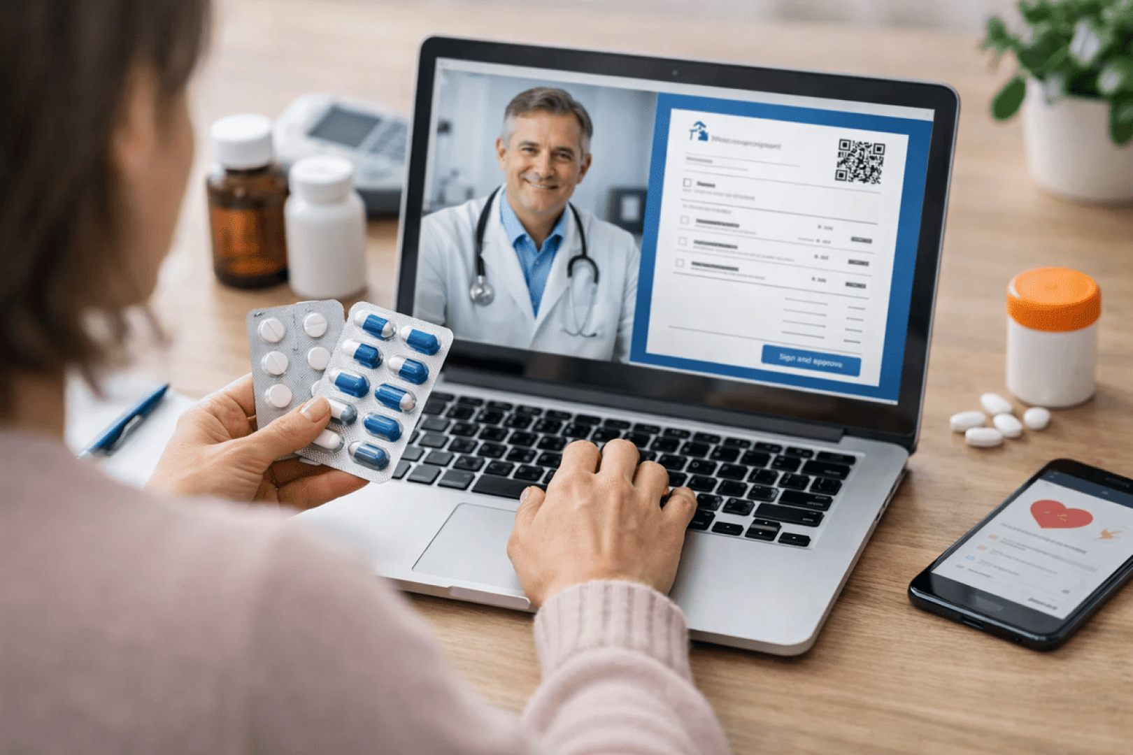 Jak w kilku krokach uzyskać e-receptę online na przyjmowane stale leki?