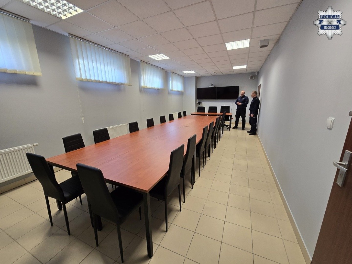 Policjanci z Raciborza zyskali nowoczesną przestrzeń do szkoleń