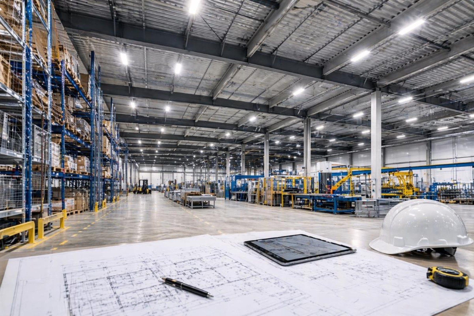 Jak zaplanować oświetlenie LED w obiekcie przemysłowym?