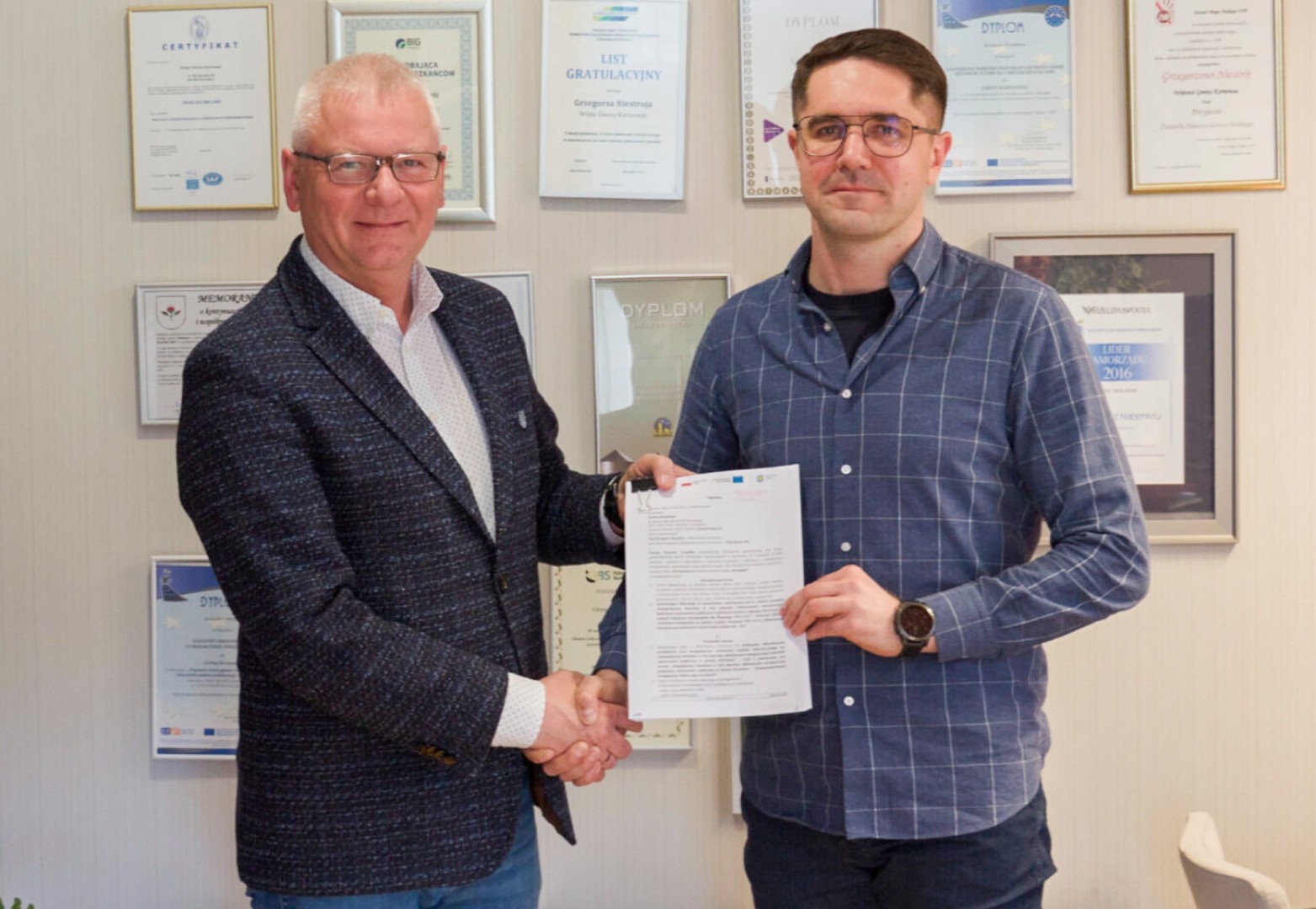 Podpisano umowę na termomodernizację Przedszkola Publicznego w Łańcach