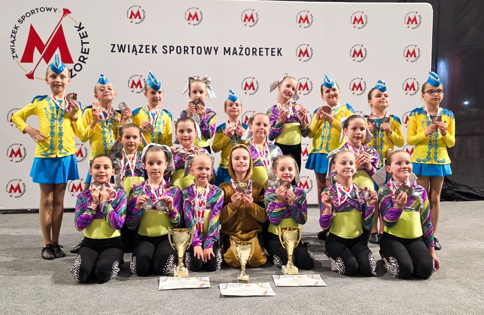 Zwycięstwo mażoretek ZARA na Mistrzostwach Polski nominacją do Mistrzostw Europy