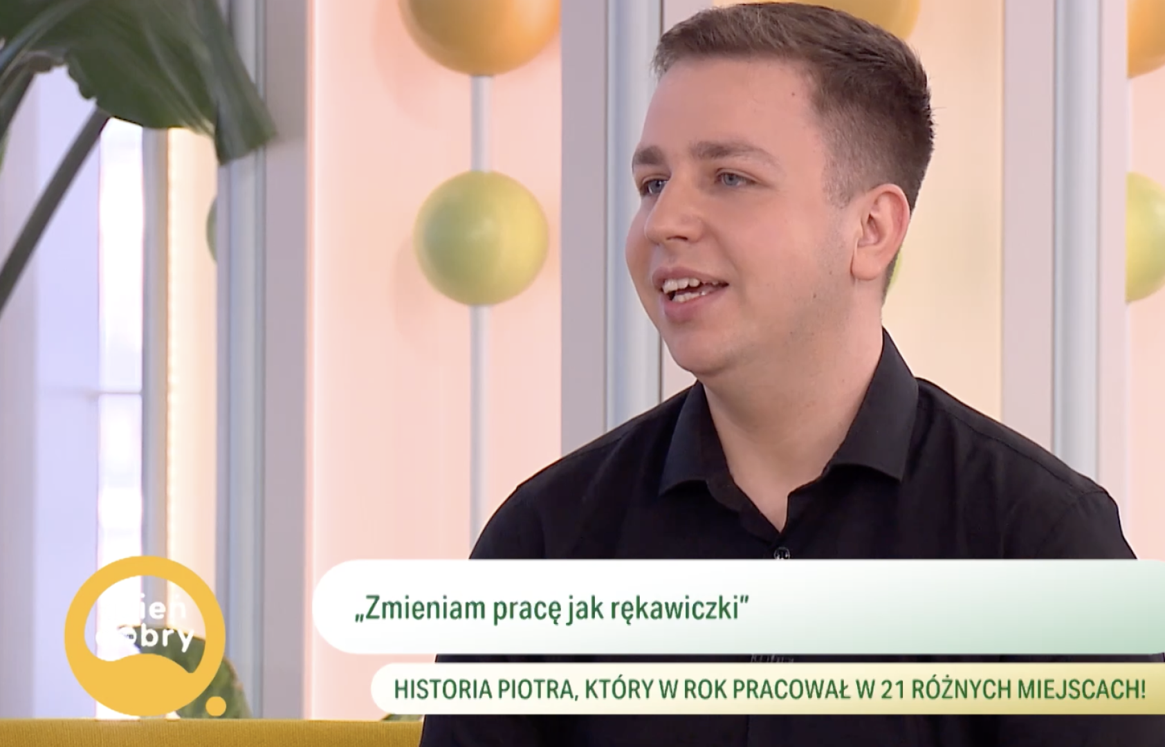 Uczestnik teleturniejów z Wojnowic wystąpił w Dzień Dobry TVN