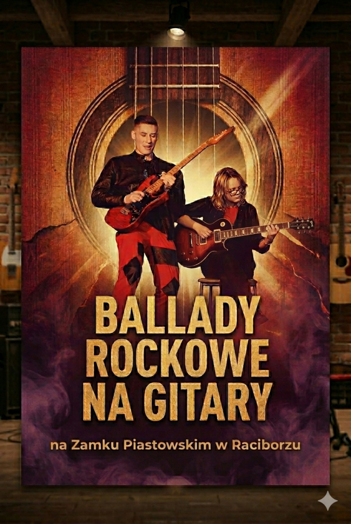 Ballady rockowe przy świecach na Zamku Piastowskim [ZAPOWIEDŹ]
