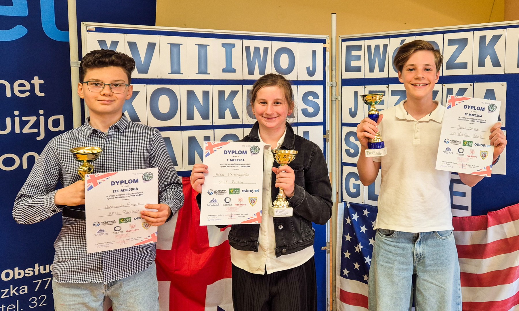 XVIII Wojewódzki Konkurs Języka Angielskiego The Globe