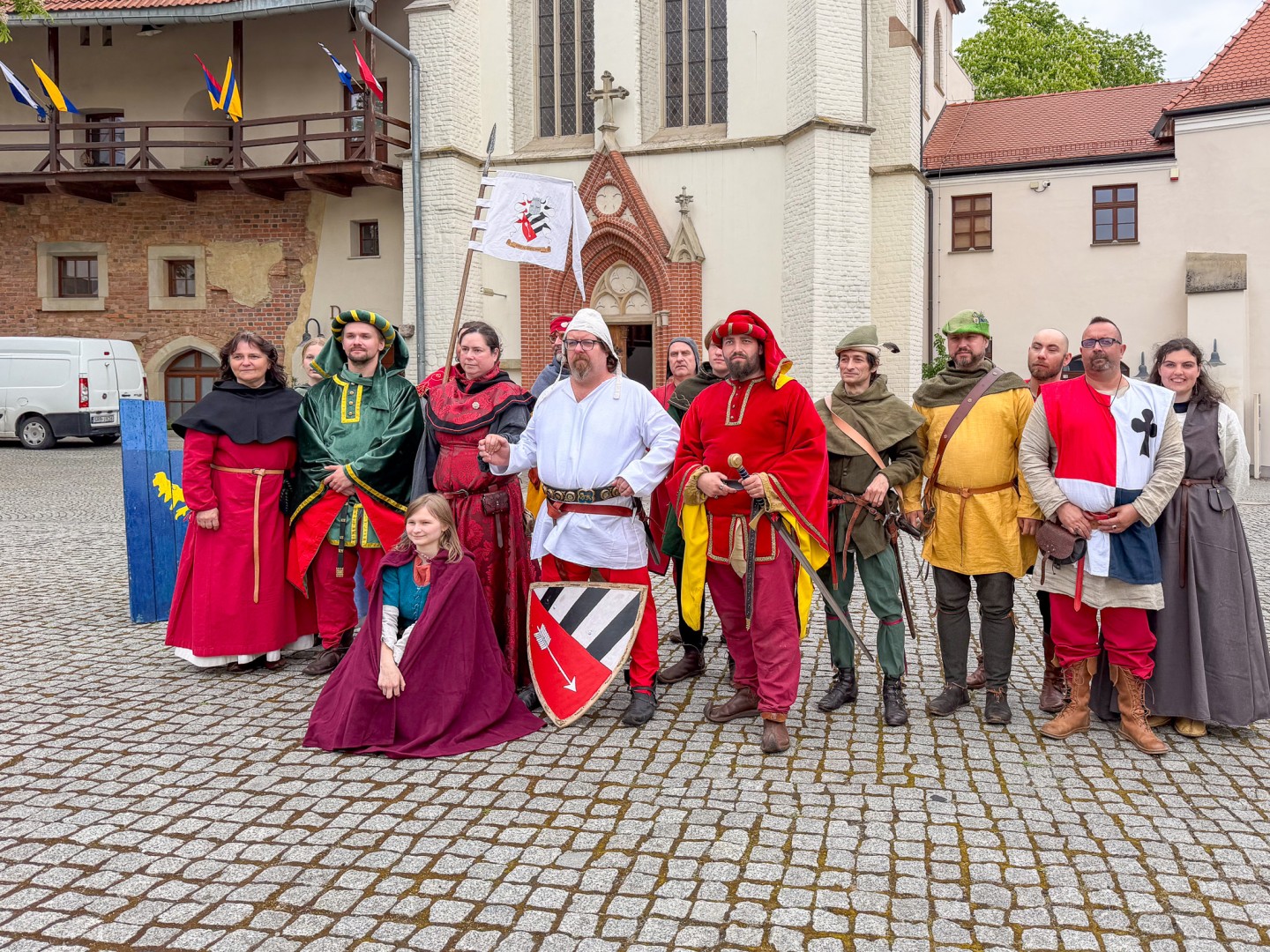 Po setkach lat na raciborskim zamku znów pasowano rycerza
