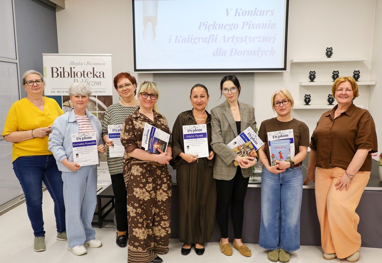 Tydzień Bibliotek: Monika Kucza Mistrzem Kaligrafii