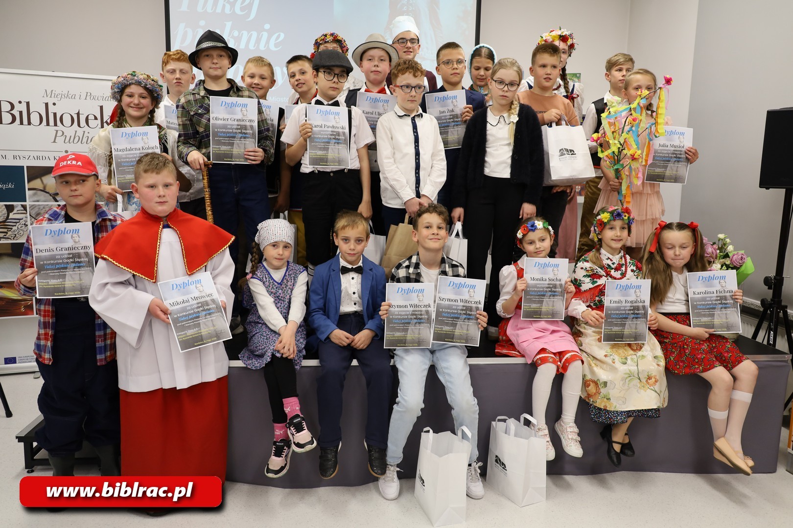Tukej piyknie godomy po raz XVI w raciborskiej bibliotece