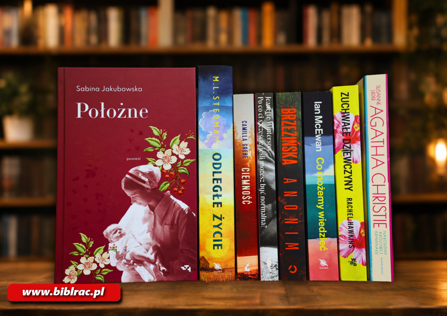 Nowości książkowe w bibliotece